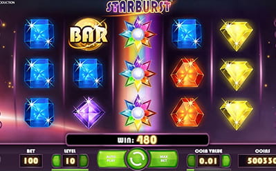 Caça-níquel Starburst